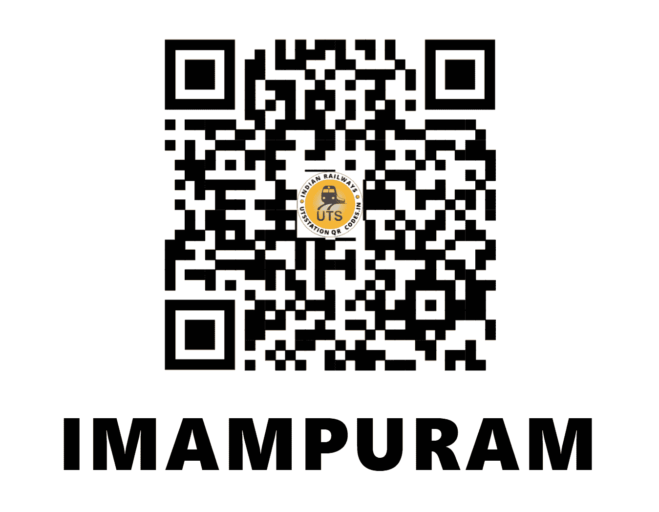UTS QR Code for IMAMPURAM - IMAM - SC (ANDHRA PRADESH)